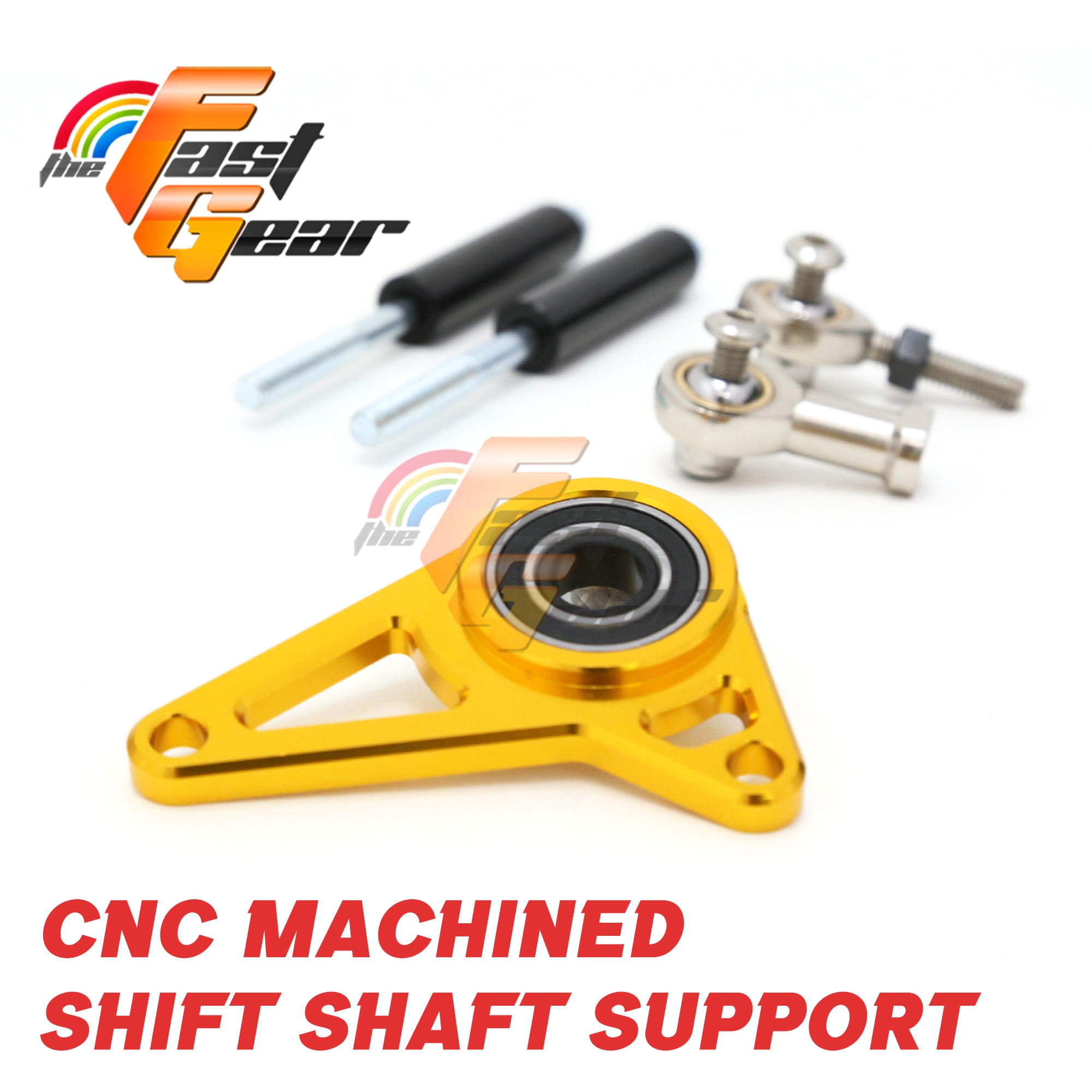 Gold CNC Gear Shift Arm Support For Honda Monkey 125 2021-2023 21